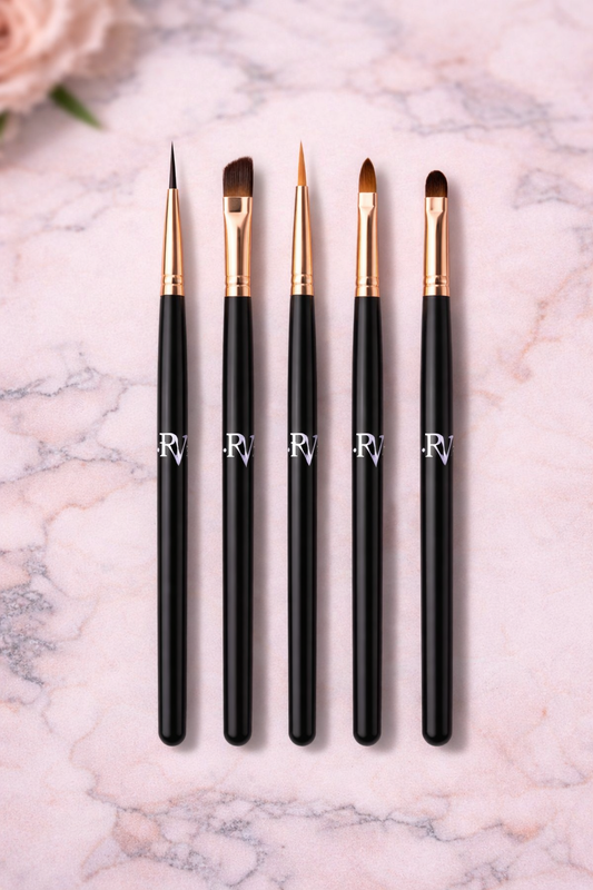 Pinceles Nail Art Premium – Pack Completo